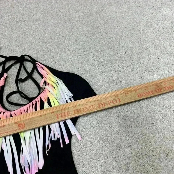 Victoria’s Secret PINK Swimsuit One Piece Black Size Small NWT - Picture 3 of 10